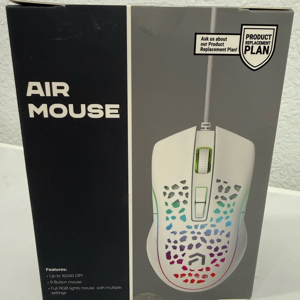 Air Mouse with RGB Lighting